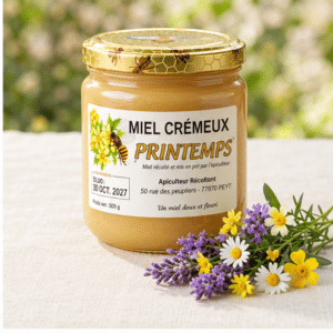 Miel Crémeux Printemps